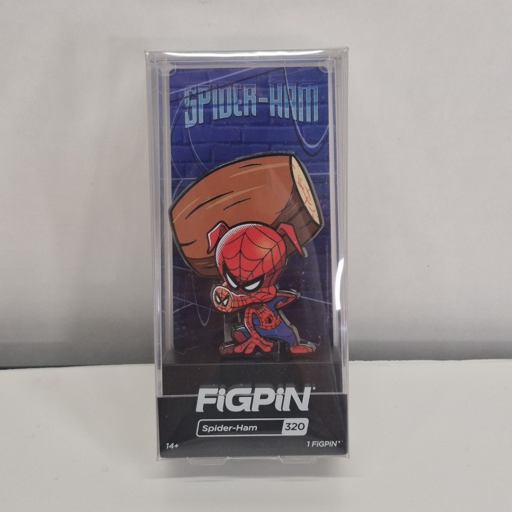 Marvel Spider-Man FigPin SPIDER-HAM 3" Enamel Pin #320